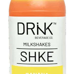 DRNK MILKSHAKE SYRUP & TOPPING 1L BANANA FLAVOURED