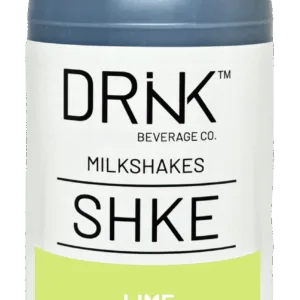 DRNK MILKSHAKE SYRUP & TOPPING 1L LIME FLAVOURED