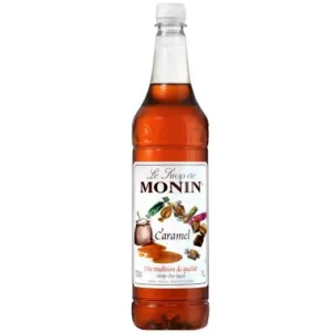 MONIN SYRUP 1L CARAMEL FLAVOURED