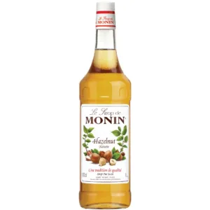 MONIN SYRUP 1L HAZELNUT FLAVOURED