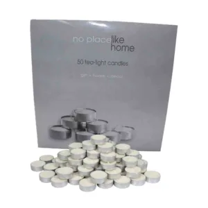 BOX (50) TEALIGHT CANDLES