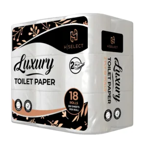 H-SELECT LUXURY TOILET PAPER 2 PLY 18's