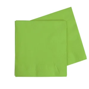 100 SERVIETTES 2PLY LIME/ANIS GREEN (TBD)