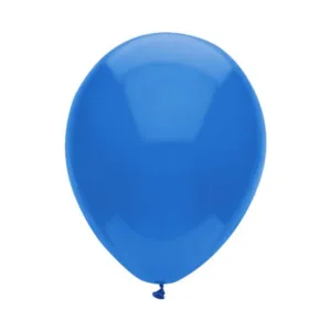 METALLIC BALLOON  35cm BLUE HELIUM/AIR