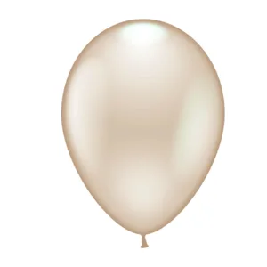 METALLIC BALLOON 35cm PEARL HELIUM/AIR