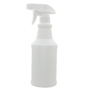 PLASTIC BOTTLE WITH TRIGGER SPRAY TOP WHITE 1000ml