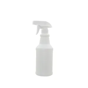 PLASTIC BOTTLE WITH TRIGGER SPRAY TOP WHITE 500ml