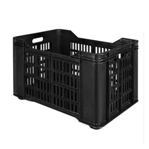MULTI-PURPOSE CRATE BLACK 500mm l x 340mm w x 290mm h