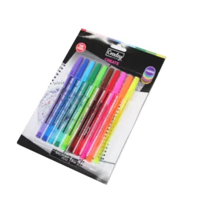 CROXLEY BP PENS ASS COLOURS CARDED 10 PACK