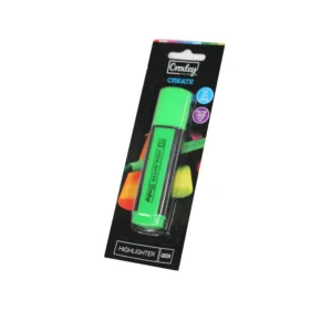 CROXLEY HIGHLIGHTER GREEN CARDED