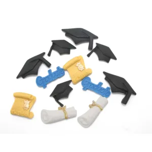 FONDANT DECORATION  GRADUATION SET  (#1)