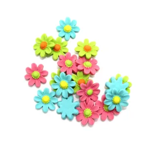 FONDANT DECORATION  TWO TONE FLOWER  (#45)