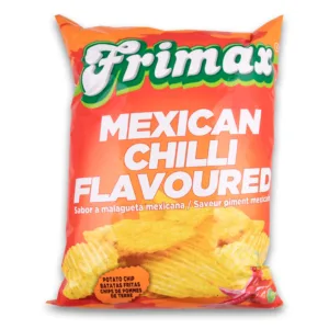 FRIMAX MEXICAN CHILLI FLAVOURED POTATO CHIPS 125g