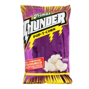 FRIMAX THUNDER WHITE CHEDDAR FLAVOURED POPCORN 100g