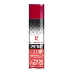 GLUE DEVIL SPRAY 300ml FIRE ENGINE RED