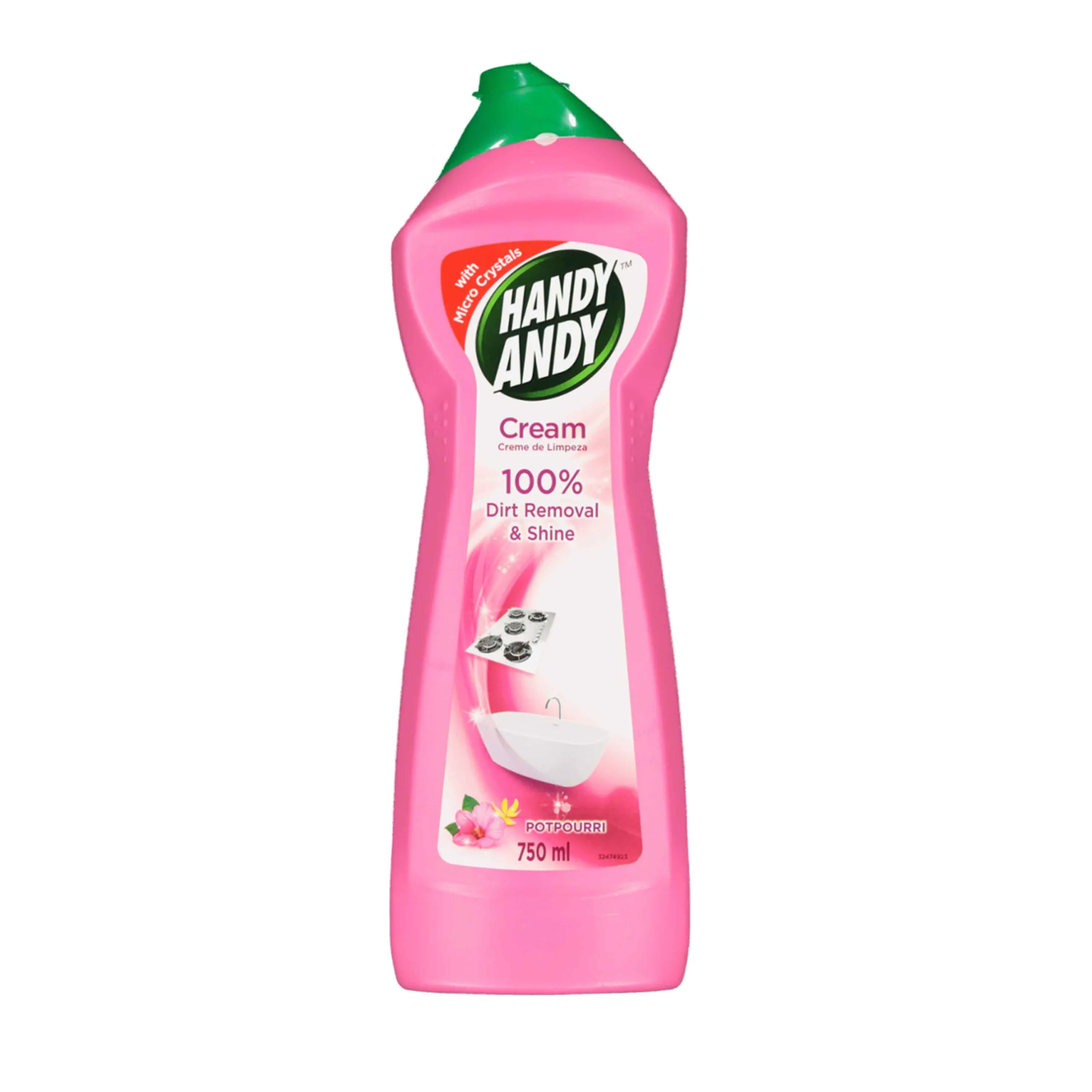 HANDY ANDY CREAM POT POURI 750ml