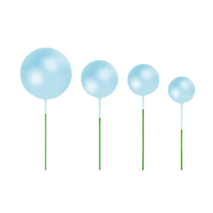 H-SELECT CAKE BALL PICKS 2-4CM BLUE 10PC (TBD)