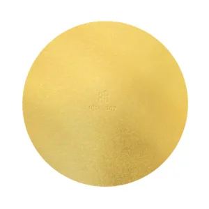 H-SELECT CAKE BOARD THIN ROUND GOLD 10" (1x5) (TBD)