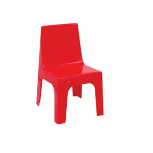 KIDDIES SCHOOL CHAIR RED