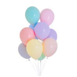 MACARON BALLOON 12" ASSORTED COLOURS HELIUM