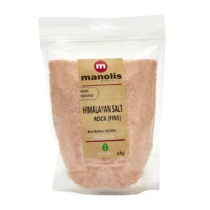 MANOLIS HIMALAYAN SALT (FINE)     1KG
