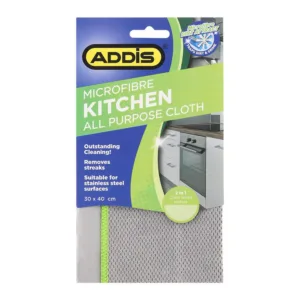 ADDIS KITCHEN MICROFIBRE ALL PURPOSE CLOTH 30x40cm (TBD)