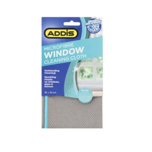 ADDIS MICROFIBRE WINDOW CLEANING CLOTH 35x35cm