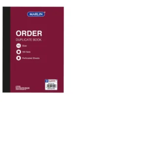 MARLIN DUPLICATE A5 ORDER BOOK