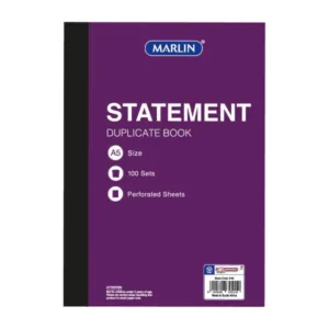 MARLIN DUPLICATE A5 STATEMENT BOOK