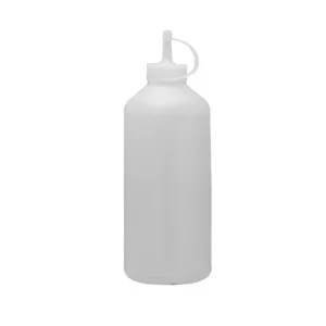 CLEAR PLASTIC SAUCE BOTTLE  1LT