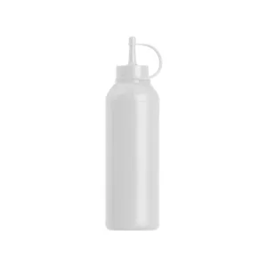 CLEAR PLASTIC SAUCE BOTTLE 250ML