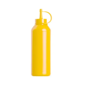 YELLOW PLASTIC SAUCE BOTTLE 500ML