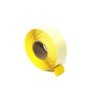 MARKING LABELS 1 LINE 22x12mm YELLOW