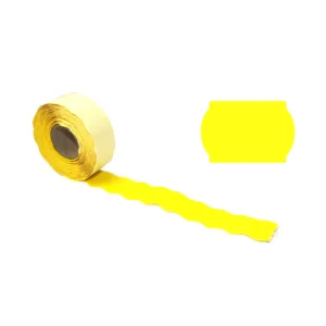 MARKING LABELS 2 LINE 22x16mm YELLOW