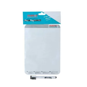 PARROT FLEXI-MAG WRITE/WIPE MAGNETIC BOARD & MARKER A5 (TBD)