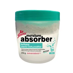 AIR SCENTS  MOISTURE ABSORBER REFILLABLE  250g  OCEAN