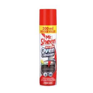 MR SHEEN  FAST ACTING OVEN CLEANER  300ml  LEMON FRESH
