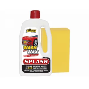 SHIELD SPLASH CAR SHAMPOO 1L WITH SPONGE