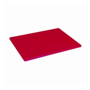 STEEL KING CUTTING BOARD RED 380x250x13mm