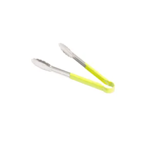 STEEL KING SS VINYL COATED UTILITY TONG YELLOW 30cm