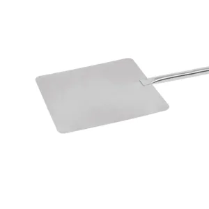STAINLESS STEEL PIZZA SHOVEL SHORT HANDLE  345x345x780mm