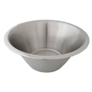STAINLESS STEEL  MIXING/SALAD BOWL LARGE