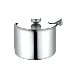 STAINLESS STEEL  SUGAR BOWL  300ml