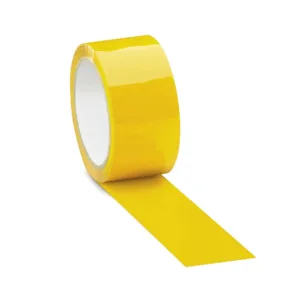 EUROCEL POLYPROP ACRYLIC TAPE YELLOW 48mmx50mt