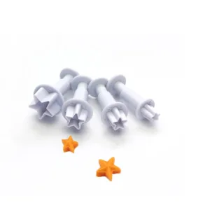 FONDANT STAR CUTTER EJECTOR  (1x4pc)