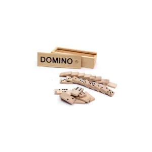 WOODEN DOMINO SET