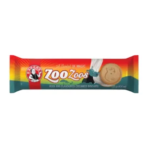 BAKERS ZOO ZOOS CREAMED BISCUITS 125g