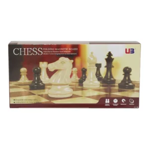 PLASTIC CHESS SET SMALL MAGNETIC BOARD