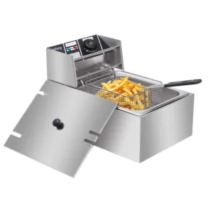 ELECTRIC FRYER SINGLE 5L STAINLESS STEEL
