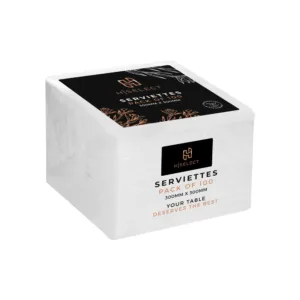 H-SELECT SERVIETTES 1-PLY 300x300mm (1x100)